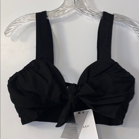 🔴 A.L.C. Barnes Tie-Front Crop Top - Picture 8 of 11